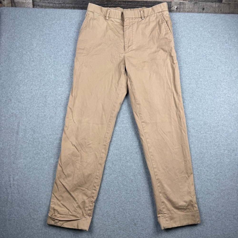 Polo Ralph Lauren Chino Pants Mens 30x30 Tan Stretch Cotton Twill Straight Leg